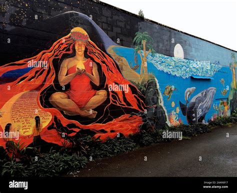 Pele the volcano goddess hi-res stock photography and images - Alamy