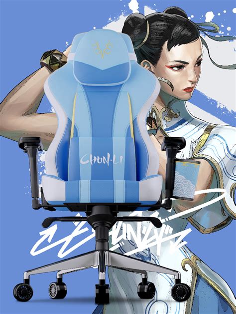 CM Caliber X2 Gaming Chair Street Fighter 6 CHUN-LI with Cup Holder