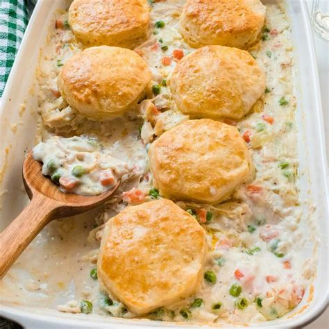 Pillsbury Chicken Pot Pie with Biscuits | Recipe in 2025 | Chicken pot ...
