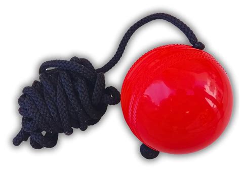 Buy VINSON Synthetic Hard PVC Hanging Cricket Rope Ball for Match ...