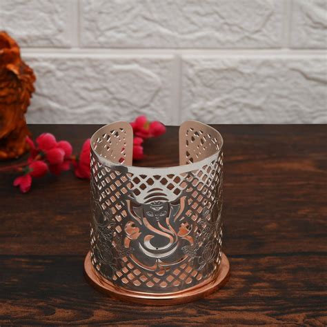 Episode Silver Silver Plated Ganesh Votive