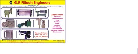 g p filtech engineers warangal hyderabad mfgrs of filter press filter ...