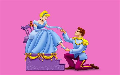 Prince Charming & Cinderella HD Wallpaper | Classic 1950 Movie Magic