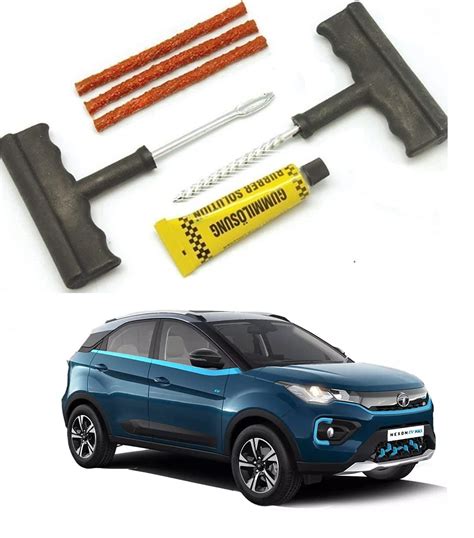 Auto Addict 6 Pieces Car and Bike Auto Tubeless Tire Tyre Puncture ...