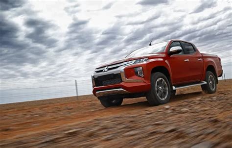 Wallpaper speed, Mitsubishi, pickup, primer, Double Cab, L200, Triton ...