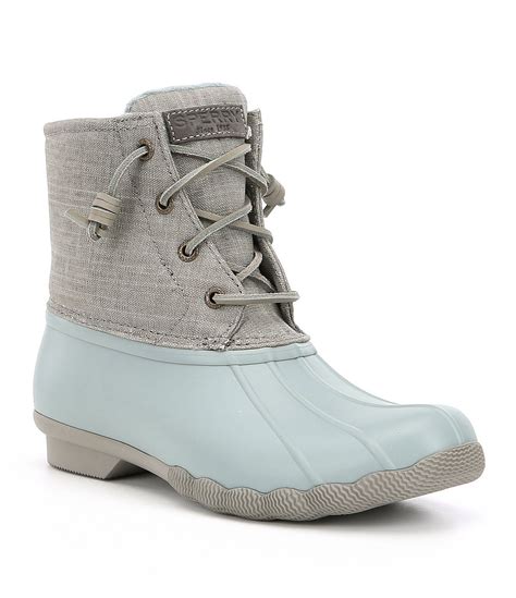 Shop for Sperry Women´s Saltwater Metallic Waterproof Duck Rain Boots ...