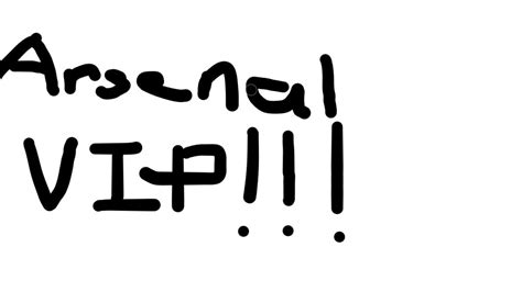 Image result for Arsenal VIP Server Menu