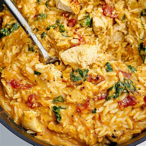 Easy One Pot Marry Me Chicken Orzo Recipe - My Homemade Recipe