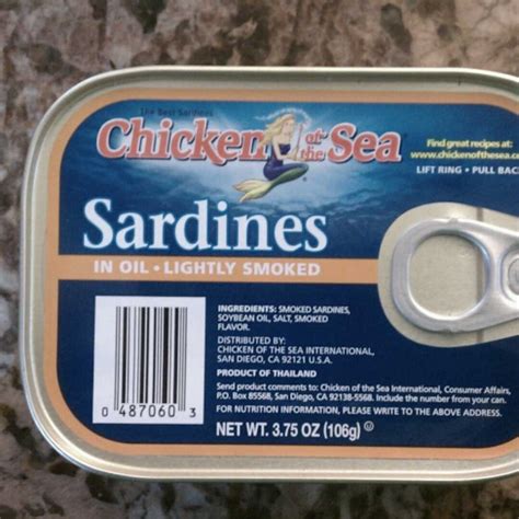 Canned Sardines Nutrition Facts