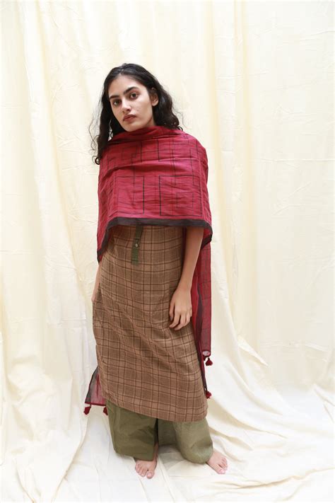 Twine Brown Kurta – BANANA labs