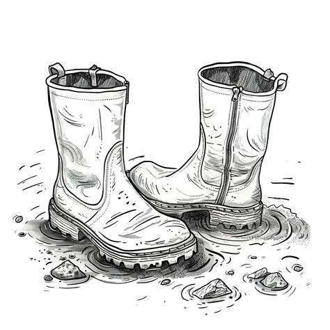 Animated Muddy Boots
