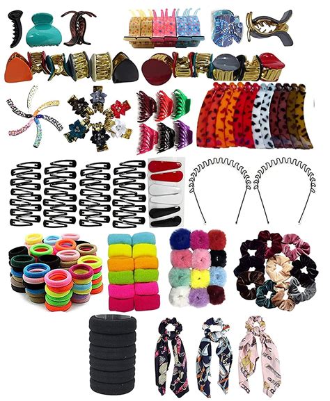 Aliza Women's 94 Pcs Essential Hair Accessories For Girls & Women ...