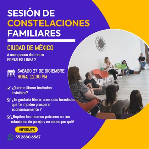 SESIÓN DE CONSTELACIONES FAMILIARES, Metro Portales, Tlalpan, 27 ...