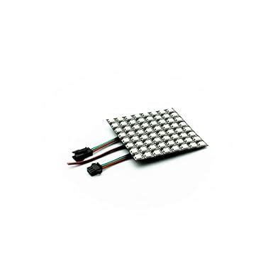 Buy 8X8 64 LED Matrix WS2812 5050 RGB Dream Color Individually ...