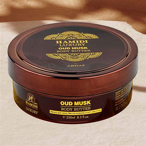 LUXURY OUD MUSK BODY SCRUB - 250ML – Hamidi India