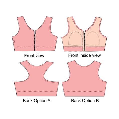 Free Printable Bra Pattern 的图像结果