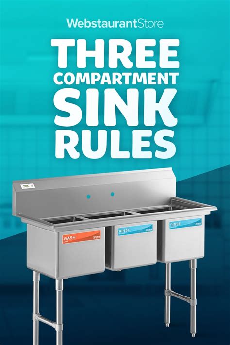 Image result for Three Compartment Sink Installation