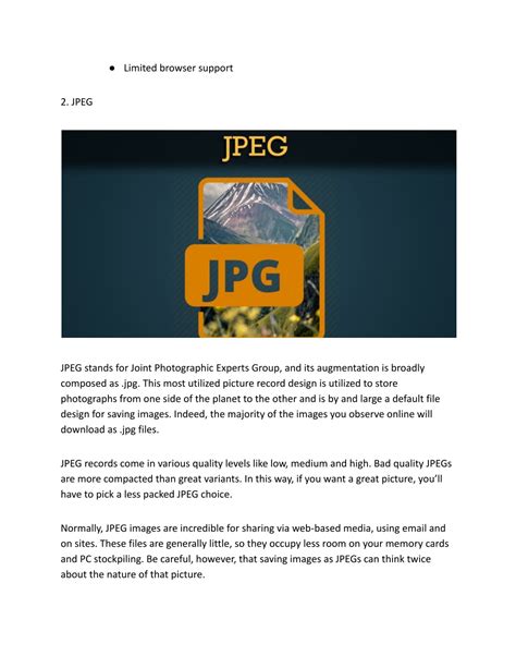 PPT - 10 Highest Quality Image Format to use in 2023 PowerPoint Presentation - ID:13121284