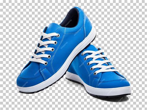 Blue sneakers shoes isolated on transparent background png psd ...