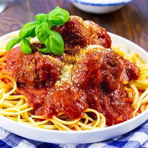 Slow Cooker Spicy Meatballs and Marinara - Spicy Southern Kitchen