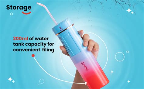 Toothsi Floss X Smart Water Flosser | 4 Cleaning Modes & 4 Rotatable ...