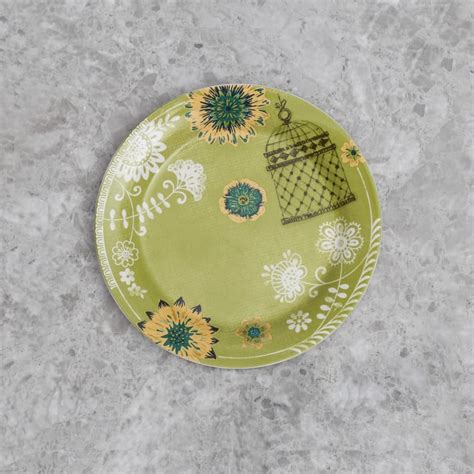 Buy Lorenza Ceramic Printed Side Plate from Home Centre at just INR 500.0