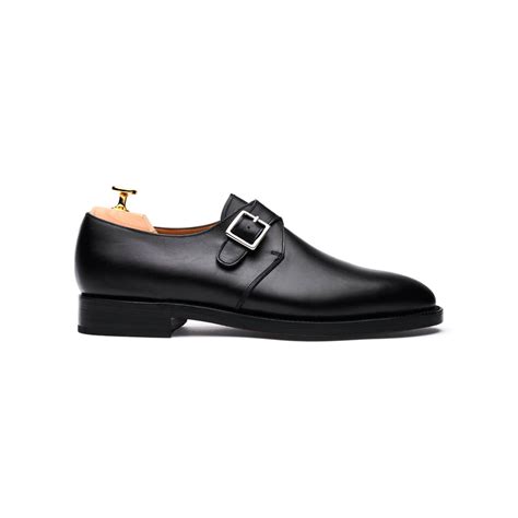 Single monk strap- Black – The Alternate