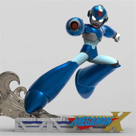 👾 Megaman_X・ STL File for ・Cults
