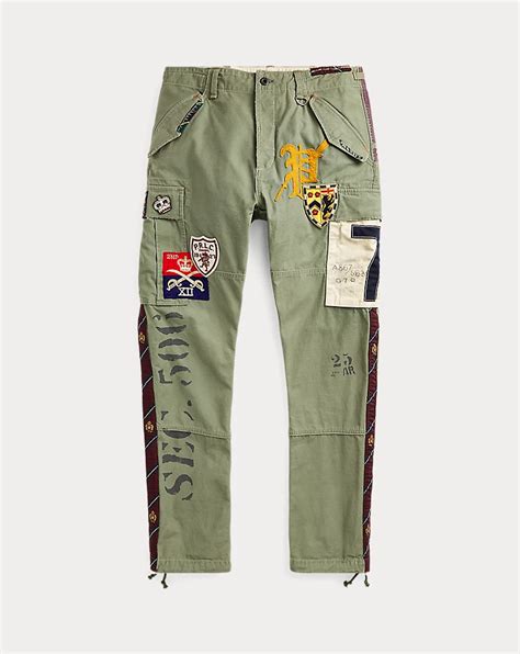 Classic Tapered Fit Cargo Trouser for Men | Ralph Lauren® IN