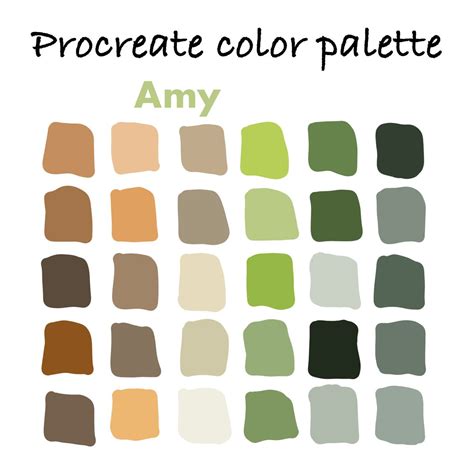 Procreate Color Palette 的图像结果