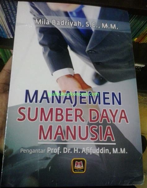 Jual Buku Manajemen Sumber Daya Manusia - Mila Badriyah, SE.MM - Kab ...
