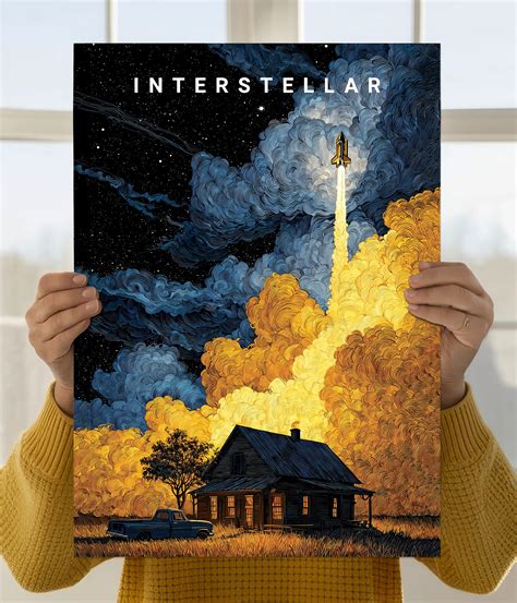 Interstellar Journey Beyond the Stars Poster | Everanta