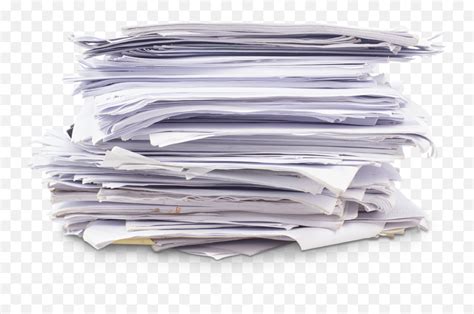 Stack Of Papers Crossword