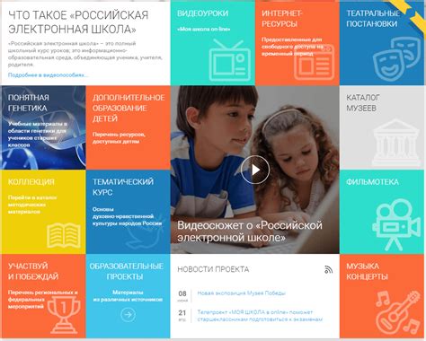 Электронная школа - resh.edu.ru