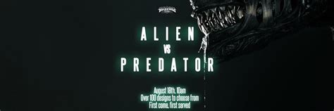 Alien vs Predator Walk-In Day // Over 100 designs to choose from ...