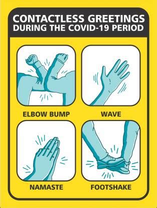 WALLPIK Contactless Greetings – No Hand Shake - Coronavirus Safety ...