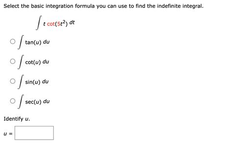 Image result for Basic Formula Indefinite Integration