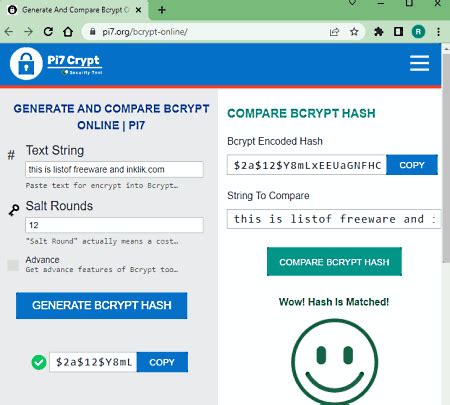 Bcrypt Generator 的图像结果