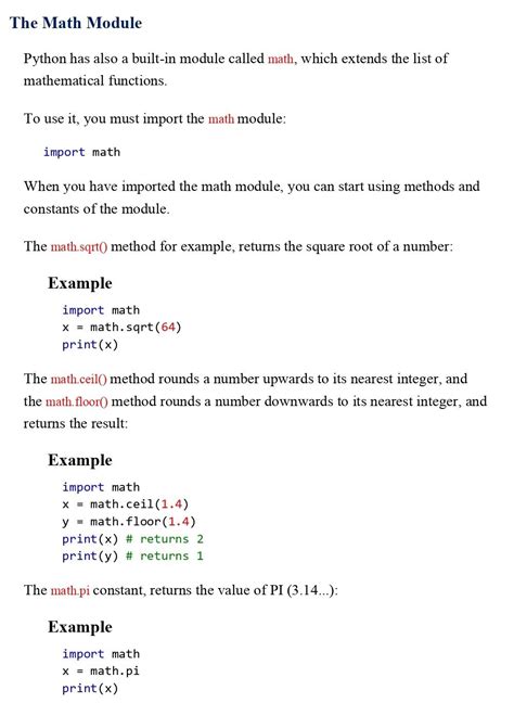 Image result for Python Math Example Tutorial