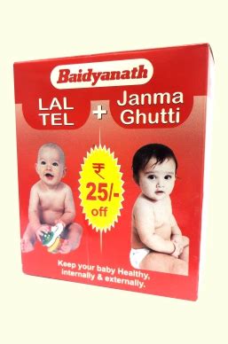 Buy Janamghuti Laltel(Combi Pack) - Products | Baidyanth