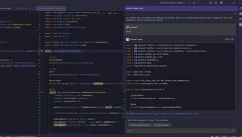 Image result for GitHub Co-Pilot IntelliJ Java Spring Boot