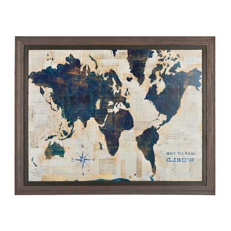Framed World Map 的图像结果