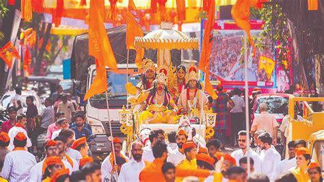 Nation Immersed in Religious Joy as Ram Lalla Idol Consecrated in Ayodhya