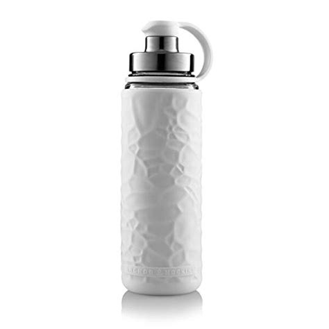 Buy Anchor Hocking Life Durable Glass Water Bottle with Silicone Sleeve ...