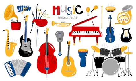 Musical Instruments Names Cartoon 的图像结果