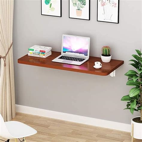 INDIAN DECOR. 95770 Folding Table Solid Wall Table Folding Wood/Teak ...