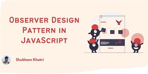 Image result for Observer Pattern JavaScript
