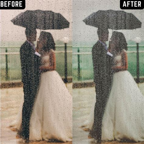 Moody Rain Lightroom Presets – Rainy Effect & Cinematic Photo Editing ...