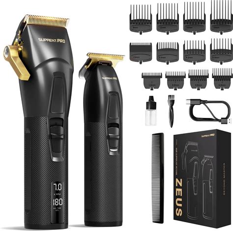 Amazon.com: SUPRENT PRO Professional Hair Clippers for Men- USB-C ...