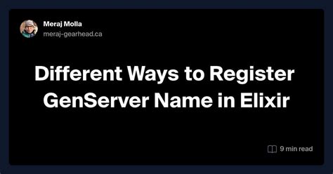 Image result for Elixir Genserver
